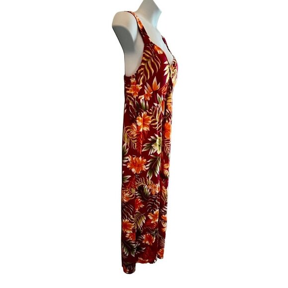 Jamie & Layla Plus Tropical Print Maxi Dress Size 1X NEW NWT - Picture 3 of 10